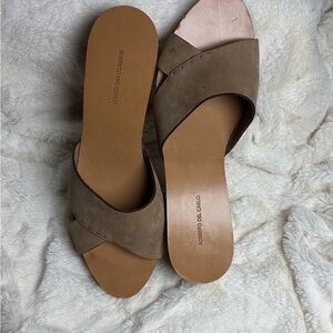 Roberto Del Carlo Tan Women's Mules